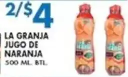 Compare Foods LA GRANJA JUGO DE NARANJA offer