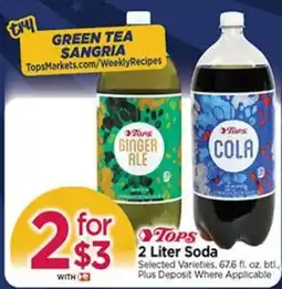 Tops Tops 2 Liter Soda offer