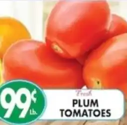 Compare Foods Fresh Plum Tomatoes offer