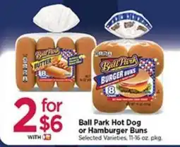 Tops Ball Park Hot Dog or Hamburger Buns offer