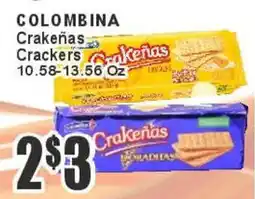 Key Food Colombina crakenias crackers offer