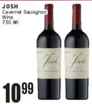 Key Food Josh Cabernet Sauvignon Wine offer