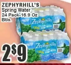 Key Food Zephyrhills spring water offer