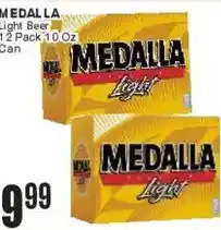 Key Food Medalla Light Beer offer