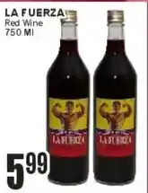 Key Food La fuerza red wine offer