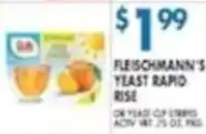 Fleischmann's Yeast Rapid Rise