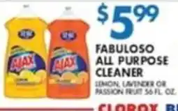 Compare Foods Ajax all purpose cleaner offer