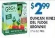 Compare Foods Duncan Hines dbl fudge brownie offer