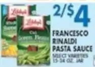 Compare Foods Francesco Rinaldi Pasta Sauce offer