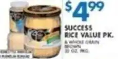 Compare Foods Success rice value pk. offer