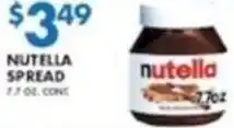 Compare Foods Nutella spread offer