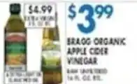 Compare Foods Bragg organic apple cider vinegar offer