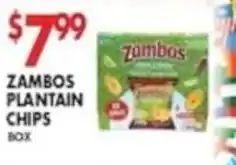 Compare Foods Zambos Plantain Chips offer