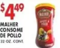 Compare Foods Malher consome de pollo offer