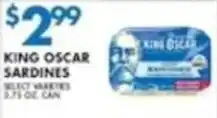 Compare Foods King Oscar Sardines offer