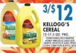 Compare Foods Kellogg's cereal offer