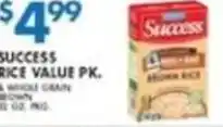 Compare Foods Success brown rice offer
