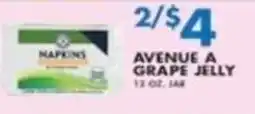 Compare Foods Avenue A grape jelly offer