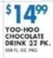 Compare Foods Yoo-hoo chocolate drink offer