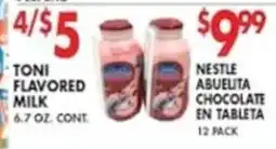 Compare Foods Toni flavored milk offer