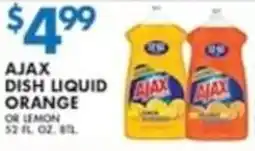 Compare Foods Ajax dish liquid orange or lemon offer