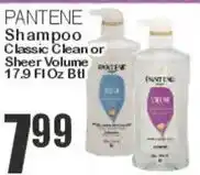 Key Food Pantene shampoo classic clean or sheer volume offer