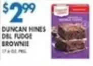 Compare Foods uncan hines fudge brownie offer