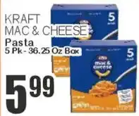 Key Food Kraft mac & cheese pasta offer