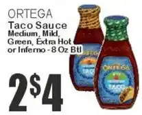 Key Food Ortega taco sauce offer