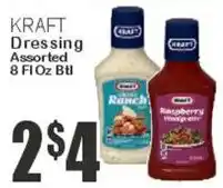 Key Food Kraft dressing assorted offer