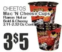 Key Food Cheetos Mac N Cheese Cups offer