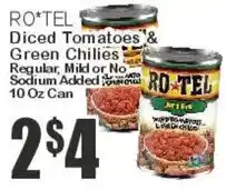 Key Food Ro*Tel Diced Tomatoes & Green Chilies offer