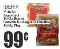 Key Food Iberia pasta assorted offer