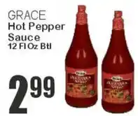 Key Food Grace hot pepper sauce offer