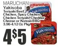 Key Food Maruchan yakisoba offer