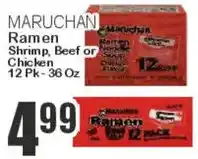 Key Food Maruchan Ramen offer