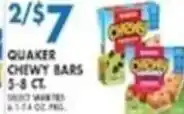 Compare Foods Quaker chewy bars offer