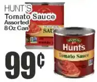 Key Food Hunt's tomato sauce offer