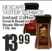 Key Food Nescafe taster's choice instant coffee french roast or house blend offer