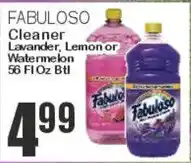 Key Food Fabuloso cleaner offer