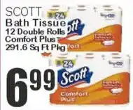 Key Food Scott bath tissue offer