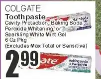 Key Food Colgate toothpaste offer