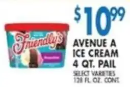 Compare Foods Friendly's avenue a ice cream offer