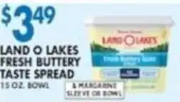 Compare Foods Land O Lakes fresh buttery taste spread offer