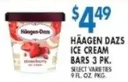 Compare Foods Haagen Dazs ice cream bars offer