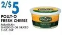 Compare Foods Polly-o fresh cheese offer