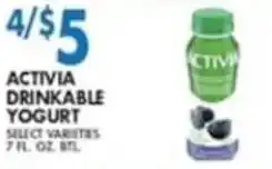 Compare Foods Activia drinkable yogurt offer