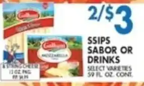 Sips Sabor or Drinks
