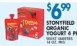 Compare Foods Stonyfield organic yogurt offer