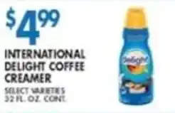Compare Foods International Delight Coffee Creamer offer